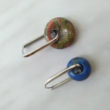 XIYANIKE 925 de plata esterlina coreano nuevo de moda O en forma de cuadrado pendientes de aro temperamento Simple encanto elegante, accesorios de la joyería