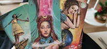 Cartas de oráculo del Tarot para mujeres y niñas, juego de mesa, novedad