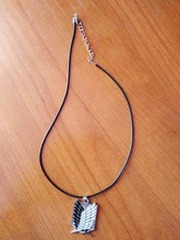 De Metal Anime ataque en las alas de la libertad titanium collar Shingeki no Kyojin collar cosplay collar de la encuesta