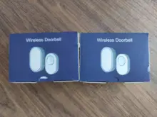 Sistema de alarma para timbre de la puerta de 433MHz con WiFi, timbre inalámbrico inteligente compatible con 58 sonidos, detector sin cables, aplicación Tuyasmart