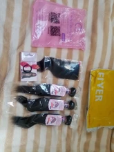 Extensiones de cabello humano 100%, 3 mechones rizados brasileños con cierre, 4x4 pulgadas, color 1b, belleza de moda, no remy, 4 Uds. En total
