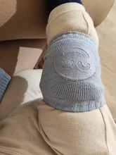 Coderas antideslizantes para niños pequeños, accesorios para bebés, rodilleras con sonrisa, Protector, rodillera de seguridad, calentador de piernas para niñas y niños