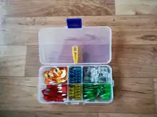 Fuse-Box Truck Assortment Automotive Mini 5A Blade 20A 10A New 30A 120pcs Car-Boat