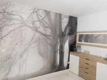 Bedroom Mural Custom Wallpaper Tree-Decoration Tv-Background-Wall Abstract Living-Room