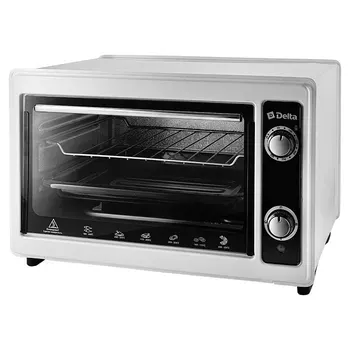 

Oven electric 1300 W 37 L Delta d-0122 White