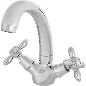 

Basin mixer classic two-vented color Chrome