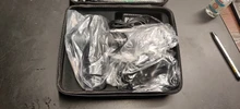 Pistola de masaje de alta frecuencia para relajación muscular, masajeador eléctrico con bolsa portátil, pistola de terapia para fitness