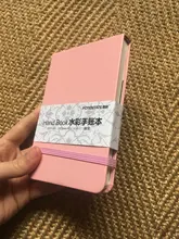 Bloc de acuarela de 300gsm, 24 hojas, cuaderno de papelería para bocetos, marcador para bocetos