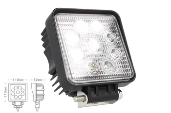 

Depth square Led headlight 12V 24V 27W