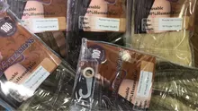 Chocolate-Cinta de cabello Remy de 16 -18, 60g, brasileña, 100%, extensiones de cabello humano, cola de caballo
