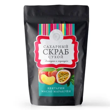 

Дом Природы Сухой сахарный скраб "Нектарин и маракуйя" Скрабы для тела