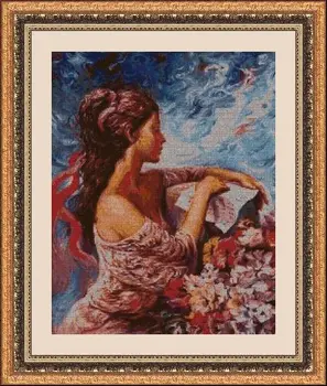 

CROSS STITCH KIT PANDATHREAD GREAT PAINTERS 32466