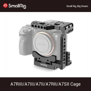 

SmallRig a7riii a7ii Half Cage For Sony A7R III/A7 III/A7 II/A7R II/A7S II Quick Release Camera Cage Protective Case A7ii - 2098