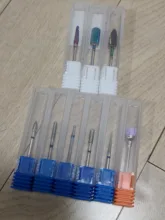 Brocas de diamante de tungsteno para uñas, brocas de fresa giratorias para manicura eléctrica uña, herramientas para uña accesorios, 1 Uds.