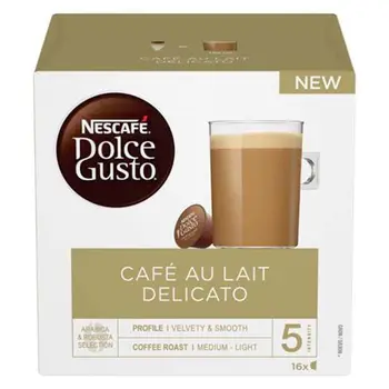 

Cafe au lait Delicato, 16 Capsules Nescafé Dolce Gusto®Original