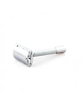 

Epsilon Double Edge Butterfly Safety Razor Matt Silver