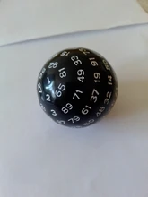 Dices Board-Game Polyhedral-Dice Table Acrylic 100-Sides D100 