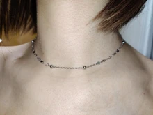 Choker Necklace Peach Clavicle-Chain Fine-Jewelry Brithday 925-Sterling-Silver Heart