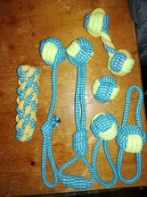 Small Dog Rope Dog-Chew-Toy Puppy-Interactive Teeth-Clean Pet Cotton for Durable 6-Packs