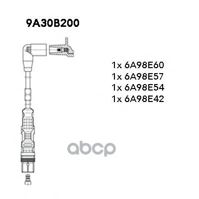 Комплект Высоковольтных Проводов BREMI арт. 9A30B200