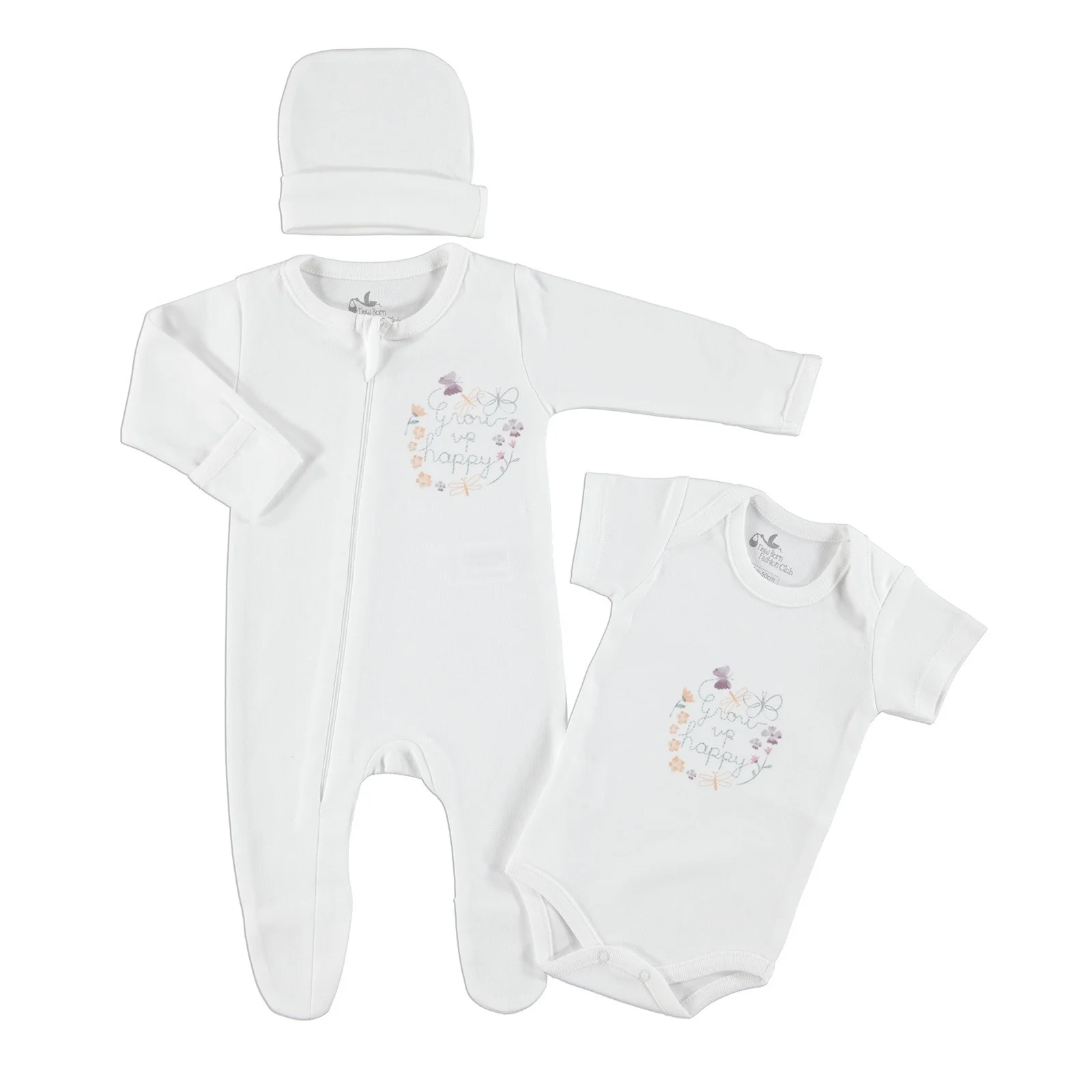 

ebebek Newborn Fashion Club Baby Girl Grow Up Happy Welcome Set