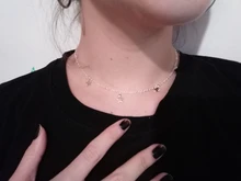 Gargantilla Bohemia para Mujer, cadena de Color dorado y plateado, Gargantilla de estrellas, joyería Kolye, Gargantilla