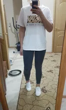 T-Shirt Female Tops Tees Short-Sleeve Cool Harajuku Leopard-Print Hirsionsan O-Neck Spring Summer