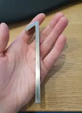 Número de la dirección para la puerta, accesorio multifuncional para exterior, hoteles, grande, 127mm