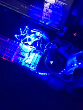 Diode Lamp-Tape Led-Strip-Light Tv-Background-Lighting Usb-Cable Key-Control Desk-Screen