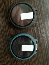 Funda rígida mate de lujo para PC Protector de pantalla completa de vidrio templado 9H para Samsung Galaxy Watch Active 2, 40mm, 44mm, 1 unidad