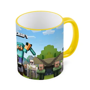 

Mug with a full print of Minecraft on the horse
