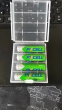 Rechargeable-Battery Batteries Case-Holder Pkcell Aaa Self-Discharge 850mah Ni-Mh 