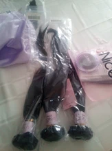 La UNICE cabello 30 pulgadas brasileño de hueso recto pelo mechones 100% mechones de cabello humano postizo mechones del pelo recto de la Virgen extensión 1/3/4 Uds