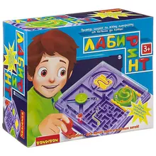 Настольная игра Bondibon "Лабиринт", с джойстиком(квадратное поле