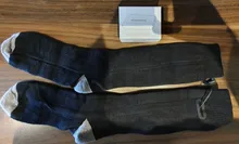 Calcetines térmicos para hombre y mujer, calcetín de calefacción, tres modos, para invierno, supersuaves, mantiene el pie caliente, 1 par