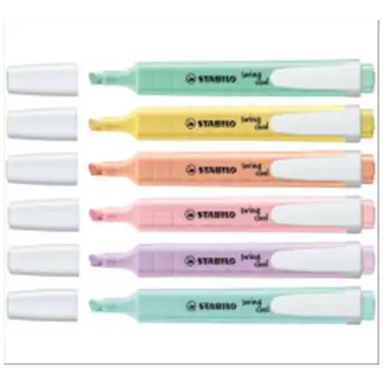 

Swing Cool Pastel-pencil case with 6 Highlighters color AssortitiSTABILO3.19
