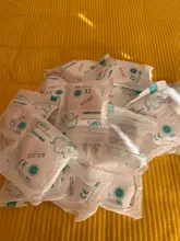 Mascarilla FFP2 KN95 para adultos, máscara negra cara con 5 capas de filtro, transpirable, antipolvo, sin grafeno, 50-200 Uds.