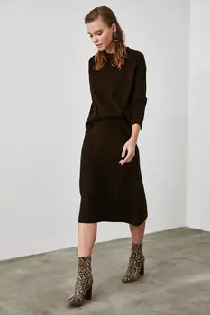 

Trendyol Sweater Skirt Knitwear Sub-Top Suit TWOAW21AU0007