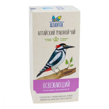 

Altaivita tea "refreshing", herbal, 10 pyramids