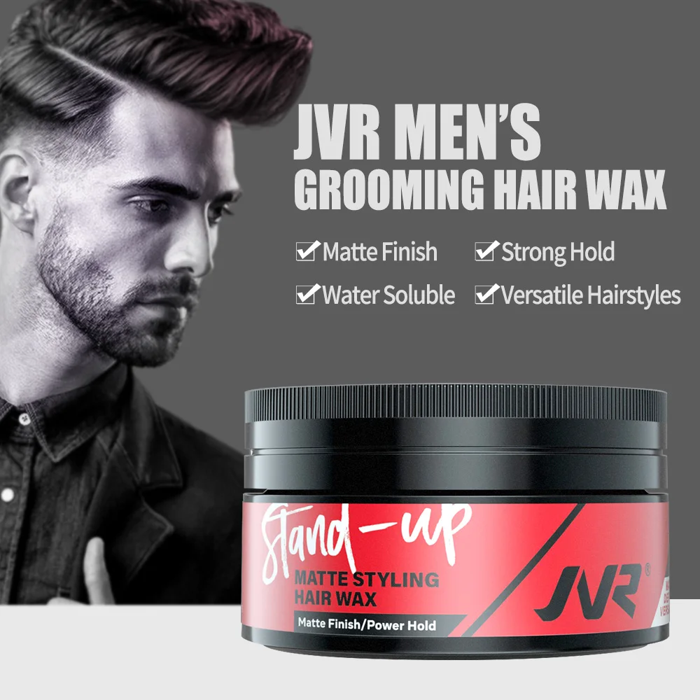 Hair Wax For Men Hair Styling Clay Strong Hold Low Shine Natural Look Hair  Clay Matte Finish Cream Male Pomade Edge Control 80g - Hair Styling Waxes &  Cream - AliExpress