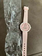 Relojes infantiles con puntero de princesa, regalo de cumpleaños y Navidad