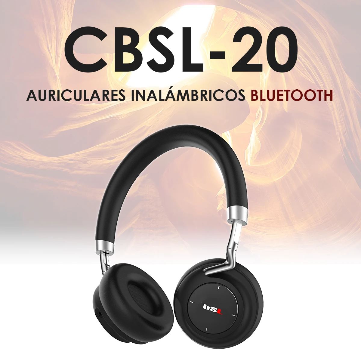 40mm Bluetooth CBSL 20 headband wireless headset 5 to 6 hours noise canceling playback