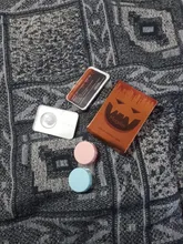 Lentes de contacto para Cosplay, lentillas de Color rojo y blanco para ojos de Halloween, 1 par