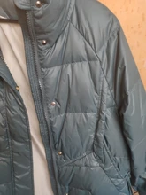 Down-Jacket Coat Yellow Winter Women Outerwear Snow FTLZZ Warm Blue Long 90%White-Duck-Down