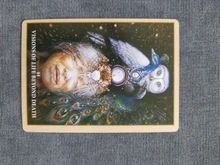 Las cartas del Tarot cubierta juegos inglés versión Tarot tarjeta el espíritu Animal Oracle juego de mesa para fiesta de la Familia Diversión jugando juegos