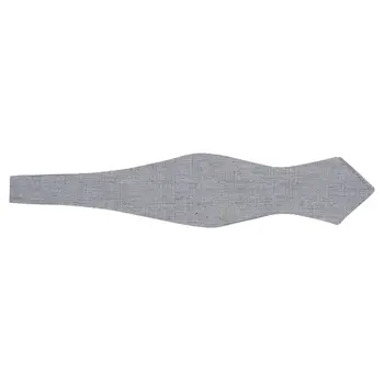 

Men's self-tie (cotton, gray, Cage) 53127