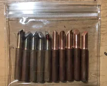 Soldering-Iron-Tip Diamagnetic 852D 900m T-Copper SZBFT 15kinds 898D Lead-Free