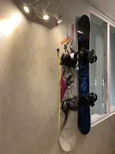 Colgador de monopatín para Snowboard, estante de montaje en pared para tabla de Snowboard desnuda, 4/PK