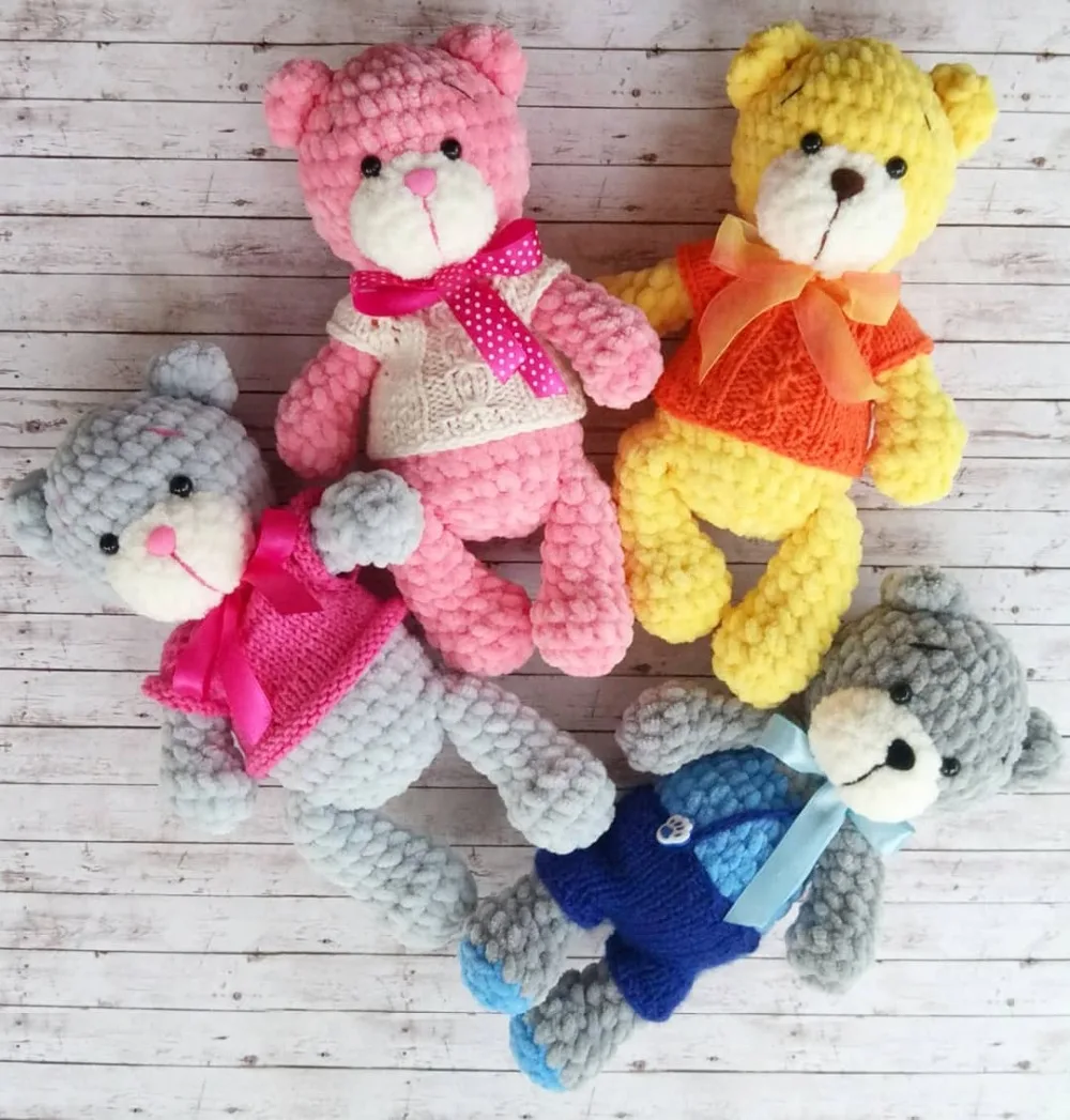 crochet-bears