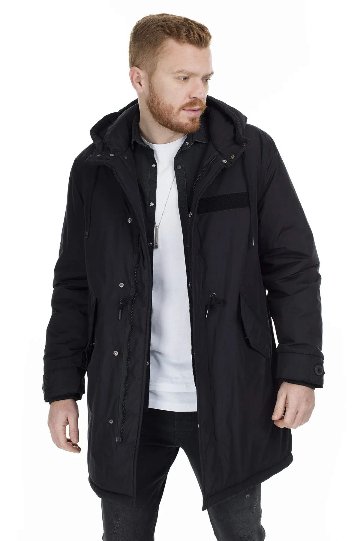 Buratti Slim Fit пальто с капюшоном мужские пальто 5621104W0